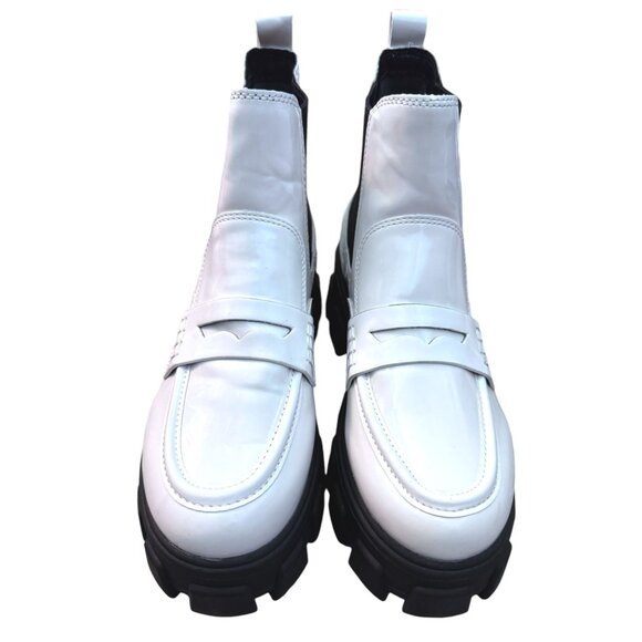 Circus By Sam Edelman Womens Dia Chelsea Platform White Boots Size 7 NWOB - Picture 5 of 10